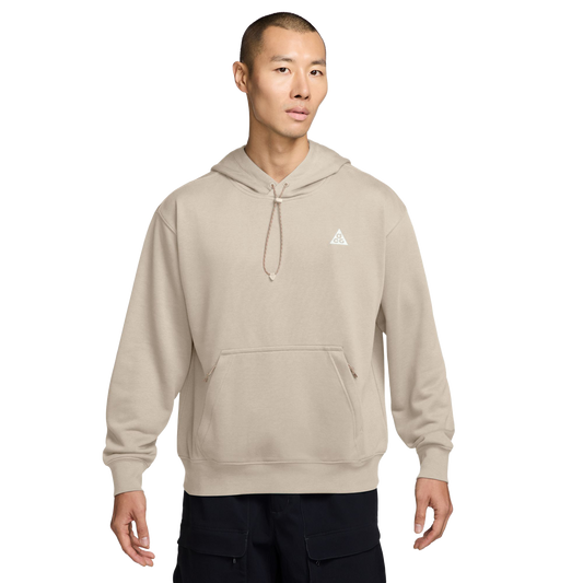 Nike ACG "Tuff Fleece" Dri-FIT Lightweight Pullover Hoodie Lt Orewood Brn/Summit White IM4275-104