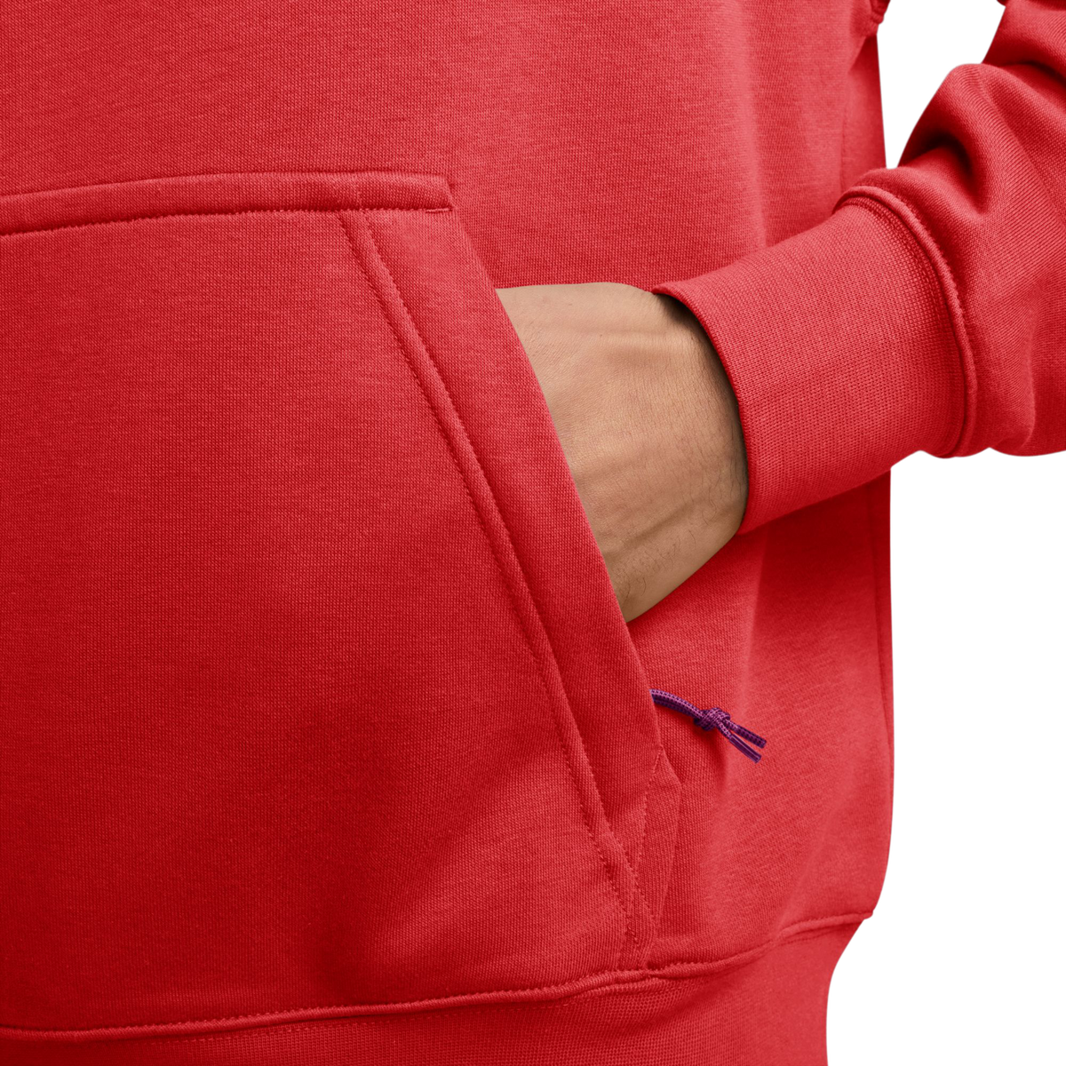 Nike ACG "Tuff Fleece" Dri-FIT Lightweight Pullover Hoodie Lt Crimson/Summit White IM4275-696