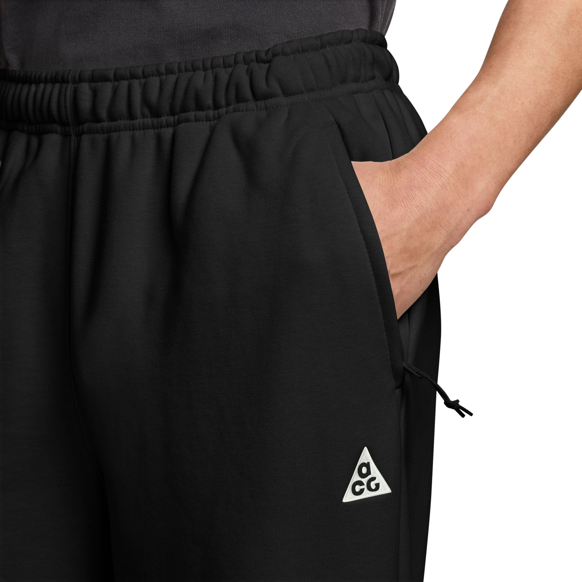 Nike ACG "Tuff Fleece" Dri-FIT Pants Black/Summit White IM4277-010