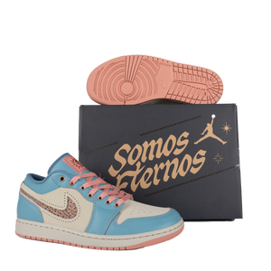 Nike Air Jordan 1 Low SE Denim Turq/Smokey Blue/Red Stardust IM8120-464