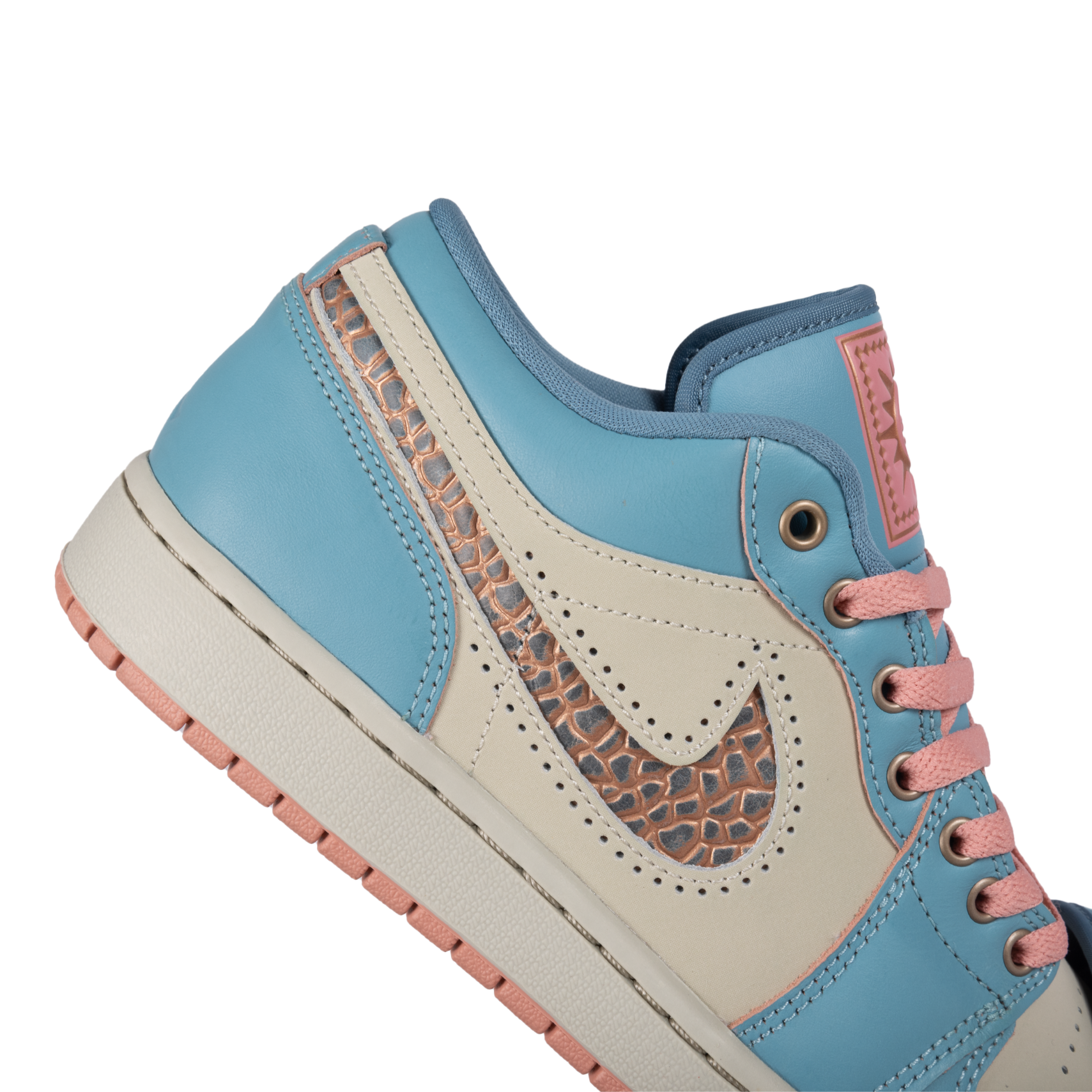 Nike Air Jordan 1 Low SE Denim Turq/Smokey Blue/Red Stardust IM8120-464
