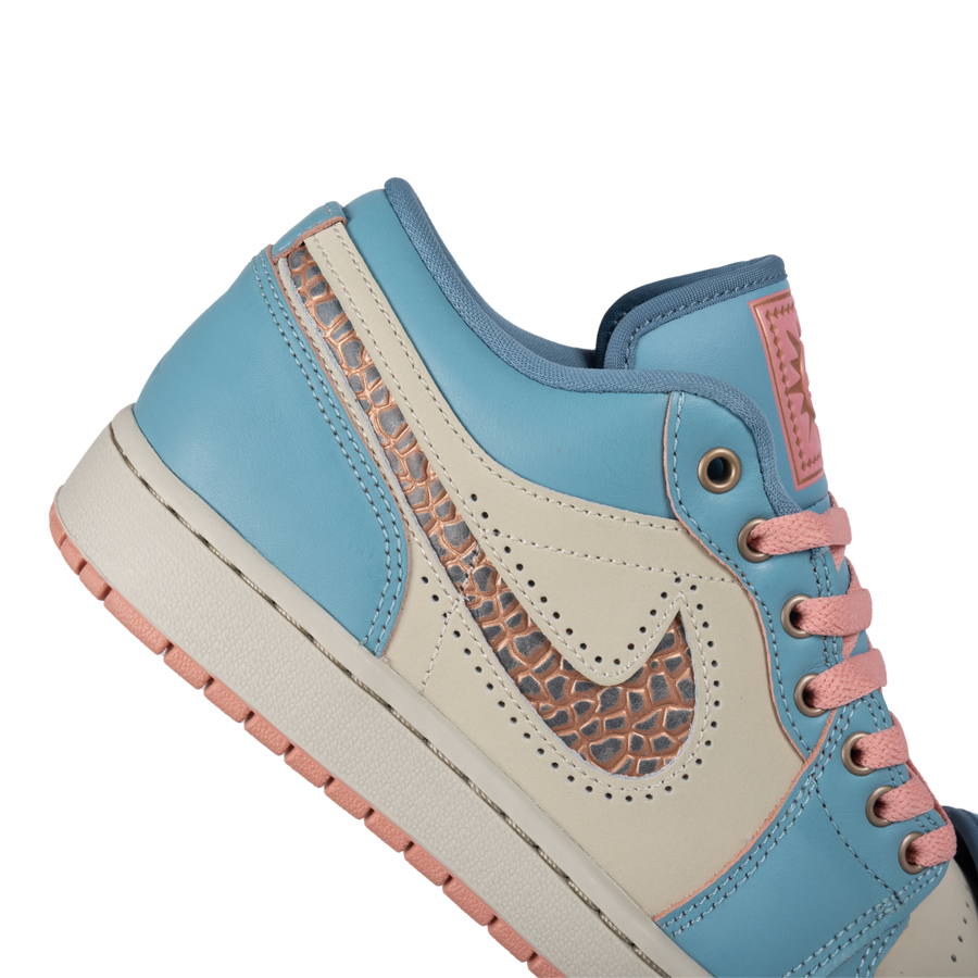Nike Air Jordan 1 Low SE Denim Turq/Smokey Blue/Red Stardust IM8120-464