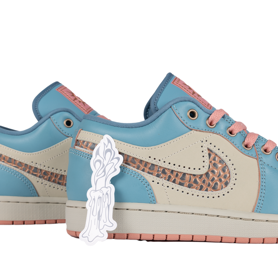 Nike Air Jordan 1 Low SE Denim Turq/Smokey Blue/Red Stardust IM8120-464