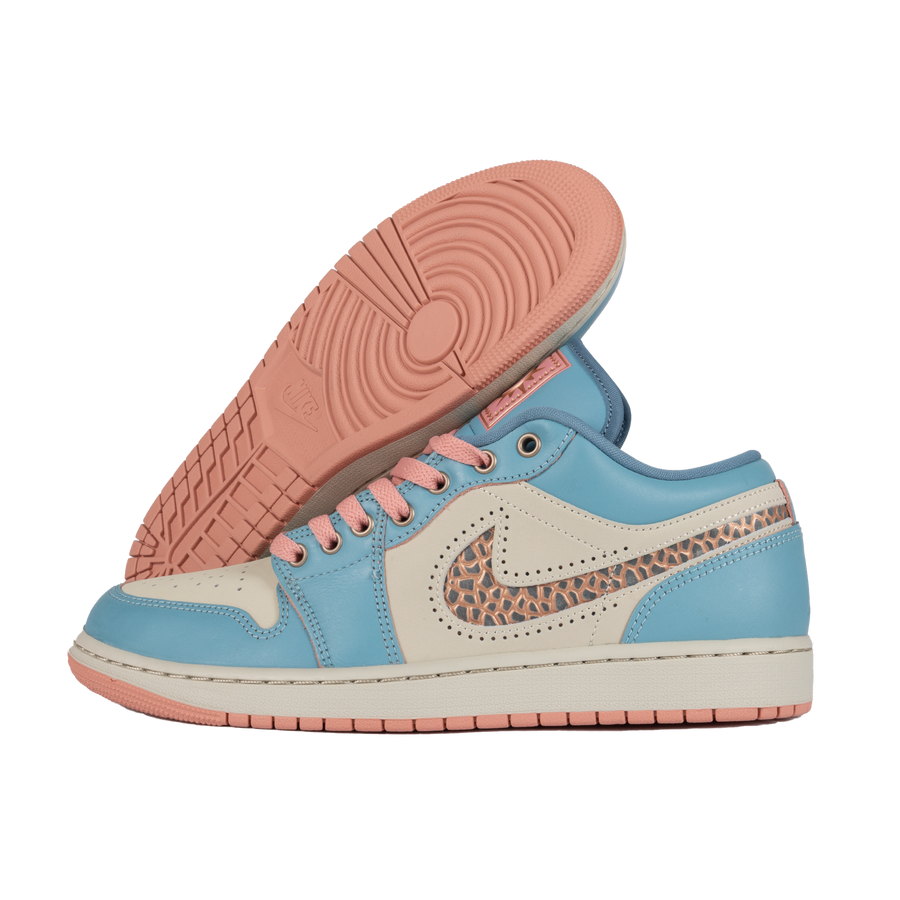 Nike Air Jordan 1 Low SE Denim Turq/Smokey Blue/Red Stardust IM8120-464