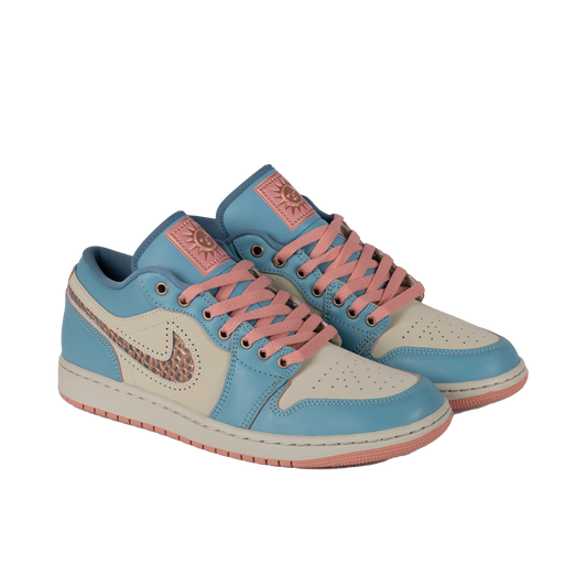 Nike Air Jordan 1 Low SE Denim Turq/Smokey Blue/Red Stardust IM8120-464