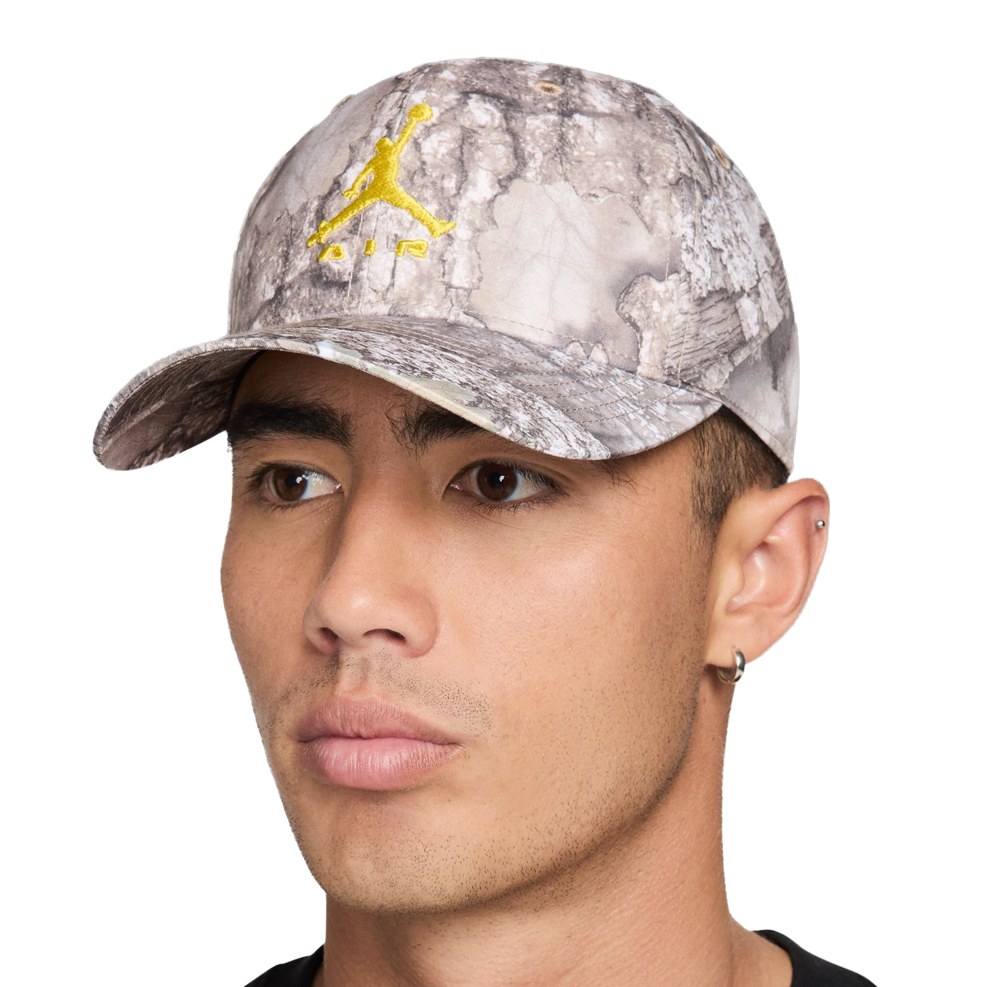 Nike Jordan Rise Structured Hat White/Bright Citron IM9119-100