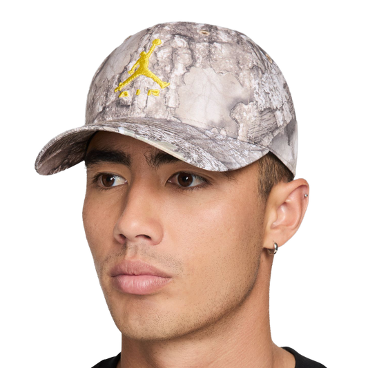 Nike Jordan Rise Structured Hat White/Bright Citron IM9119-100
