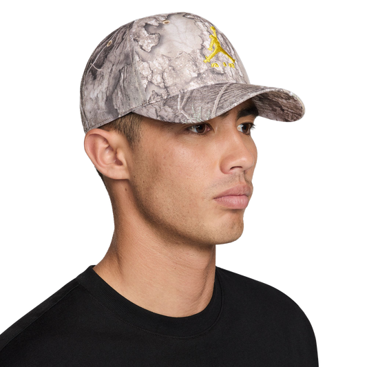 Nike Jordan Rise Structured Hat White/Bright Citron IM9119-100
