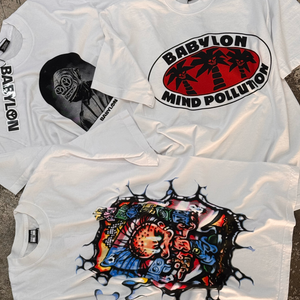 Babylon LA Mind Pollution T-Shirt White