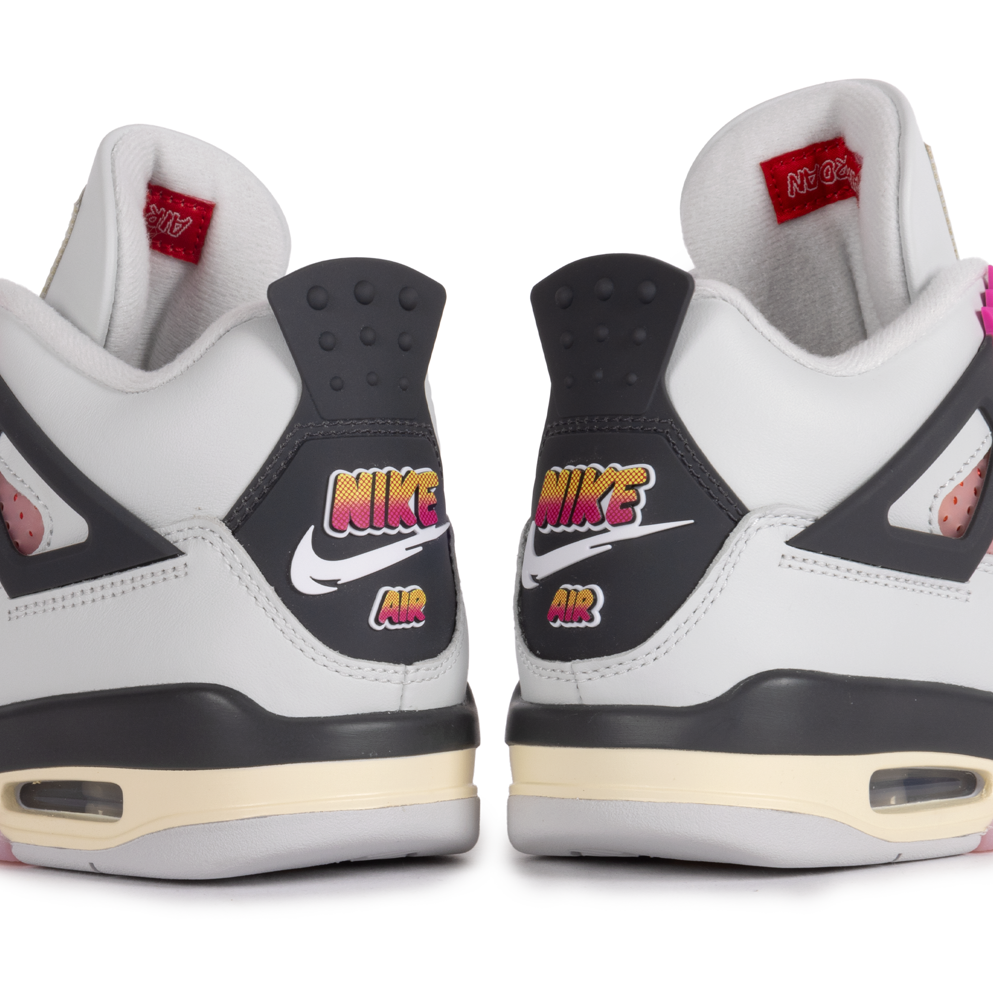 Nike Air Jordan 4 Retro "Comic" (GS) Neutral Grey/Fire Pink/Light Arctic Pink/Muslin/Fire Pink/Light Arctic Pink/Muslin IO2361-100