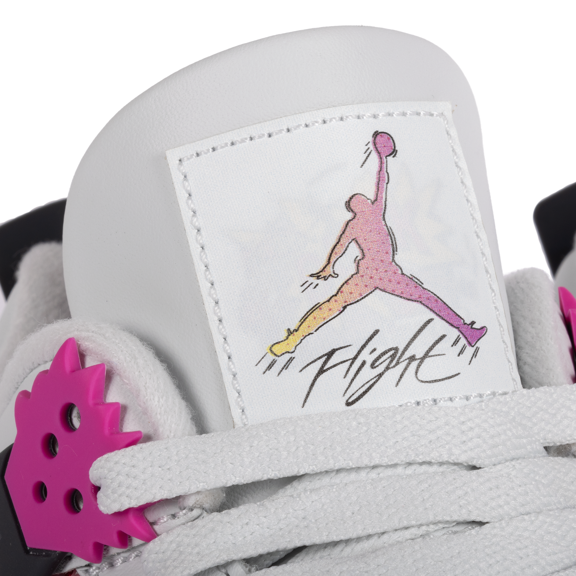 Nike Air Jordan 4 Retro "Comic" (GS) Neutral Grey/Fire Pink/Light Arctic Pink/Muslin/Fire Pink/Light Arctic Pink/Muslin IO2361-100