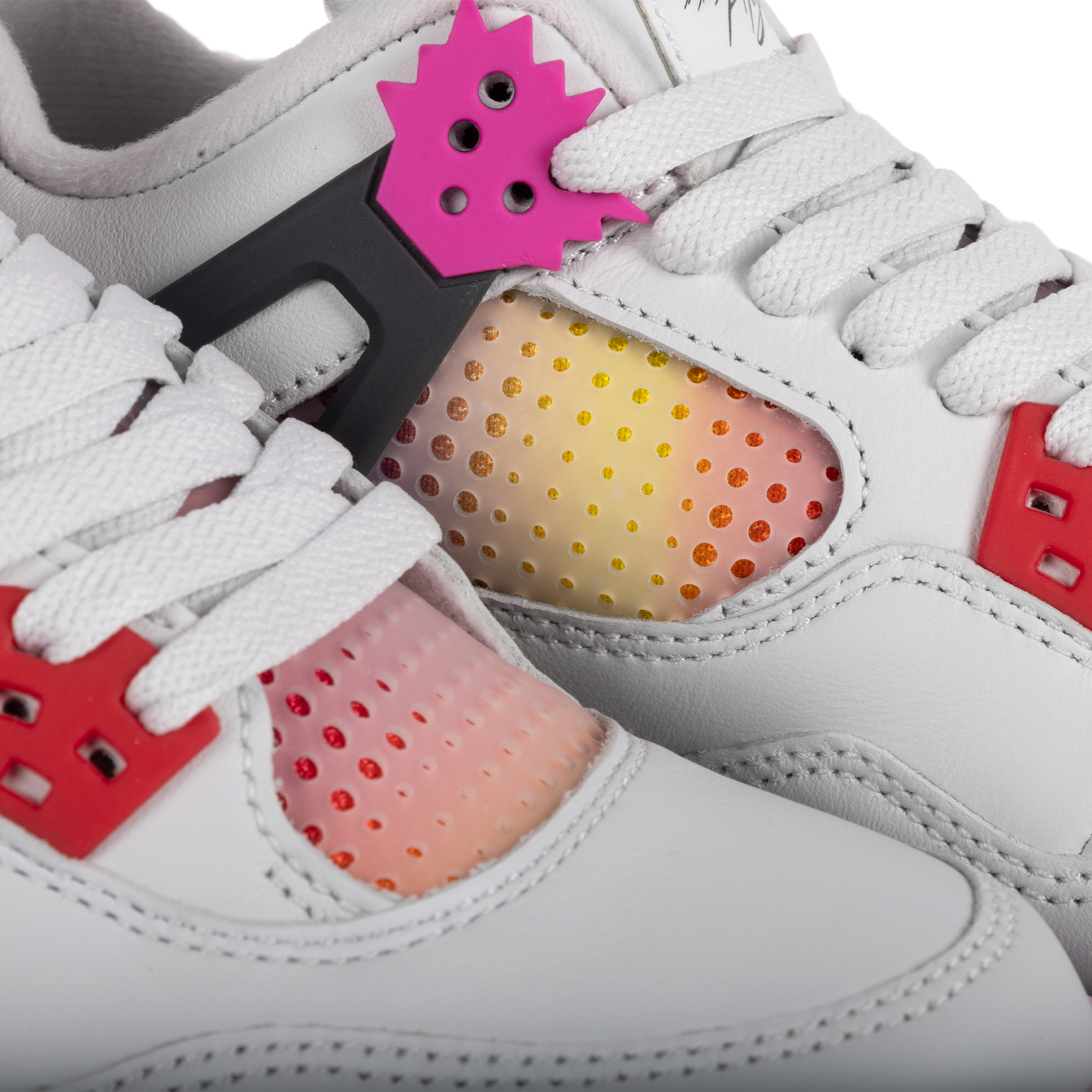 Nike Air Jordan 4 Retro "Comic" (GS) Neutral Grey/Fire Pink/Light Arctic Pink/Muslin/Fire Pink/Light Arctic Pink/Muslin IO2361-100