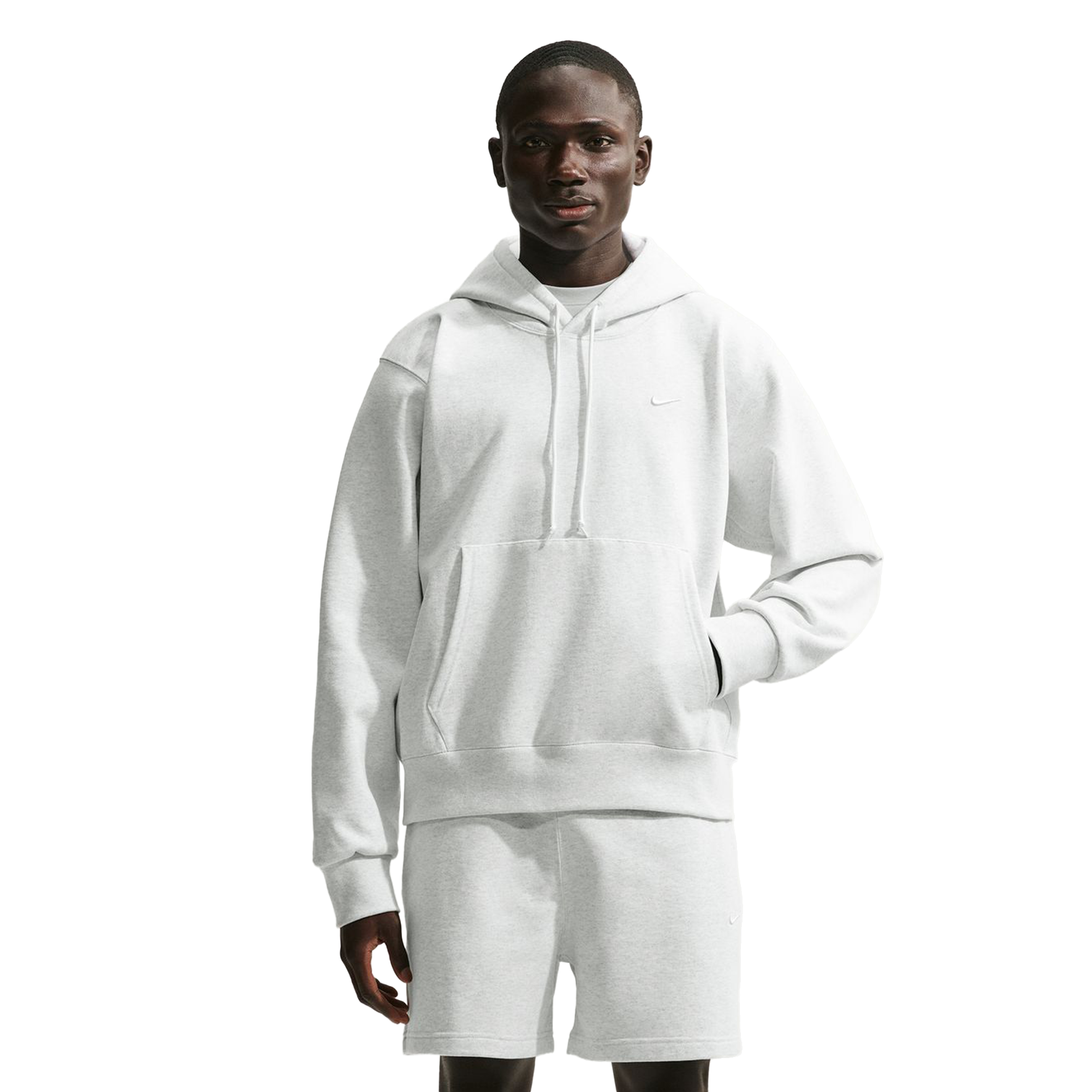 Nike Energy 560 Fleece Pullover Hoodie Birch Heather IO8747-051