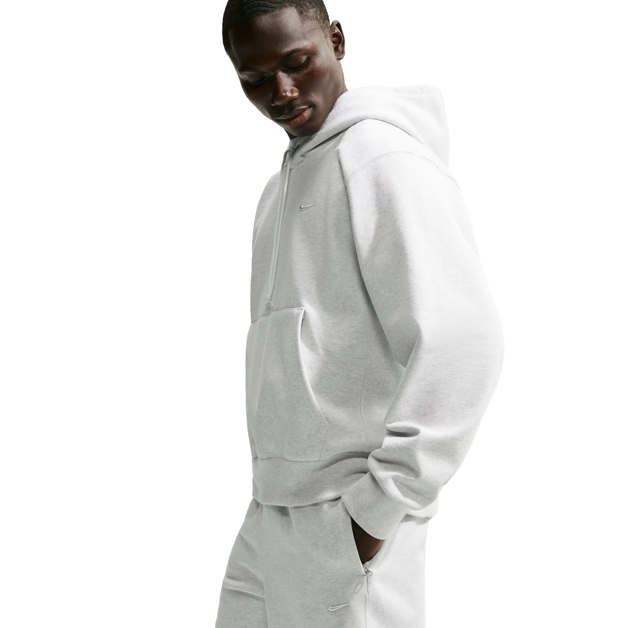 Nike Energy 560 Fleece Pullover Hoodie Birch Heather IO8747-051