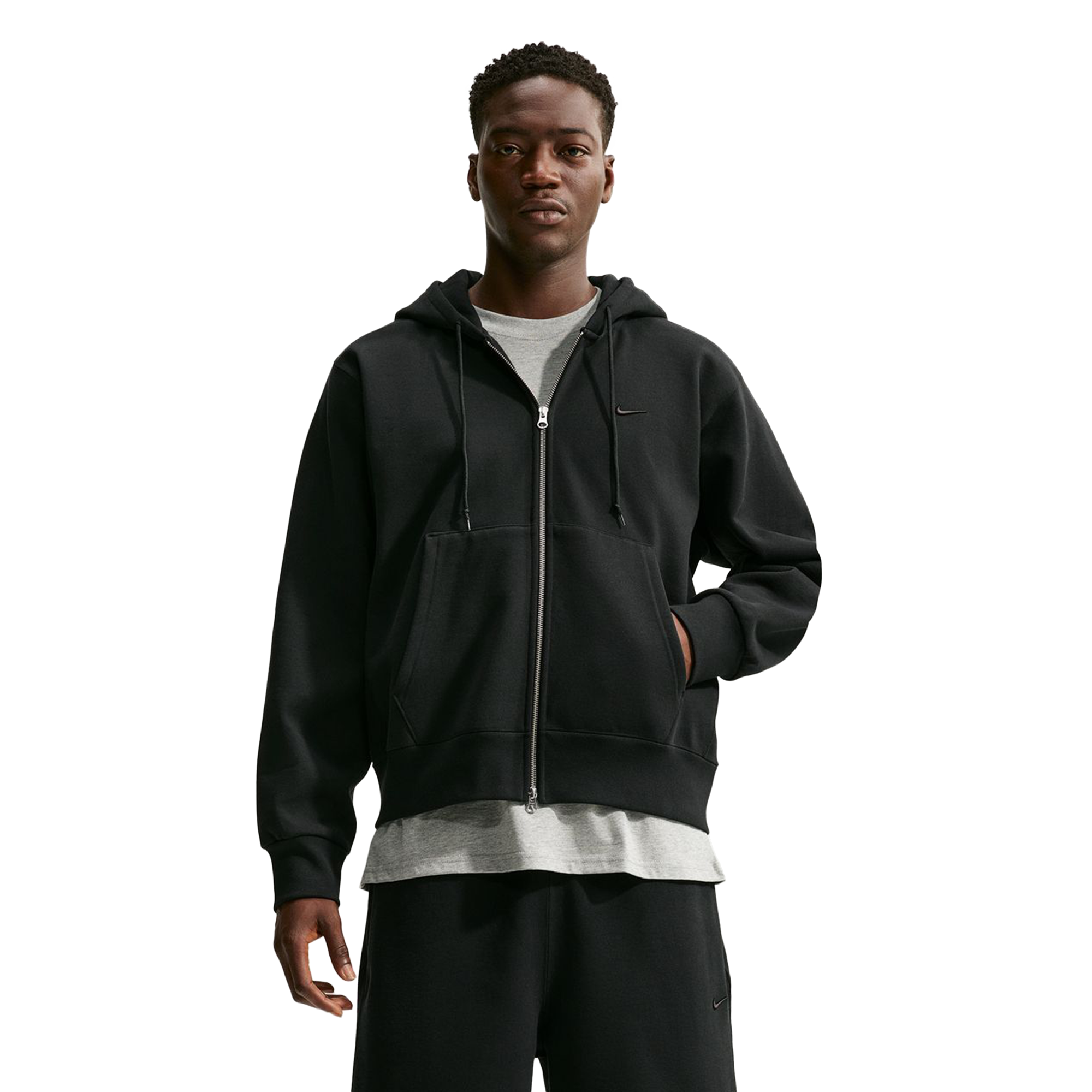 Nike Energy 560 Fleece Zip Hoodie Black IO8750-010