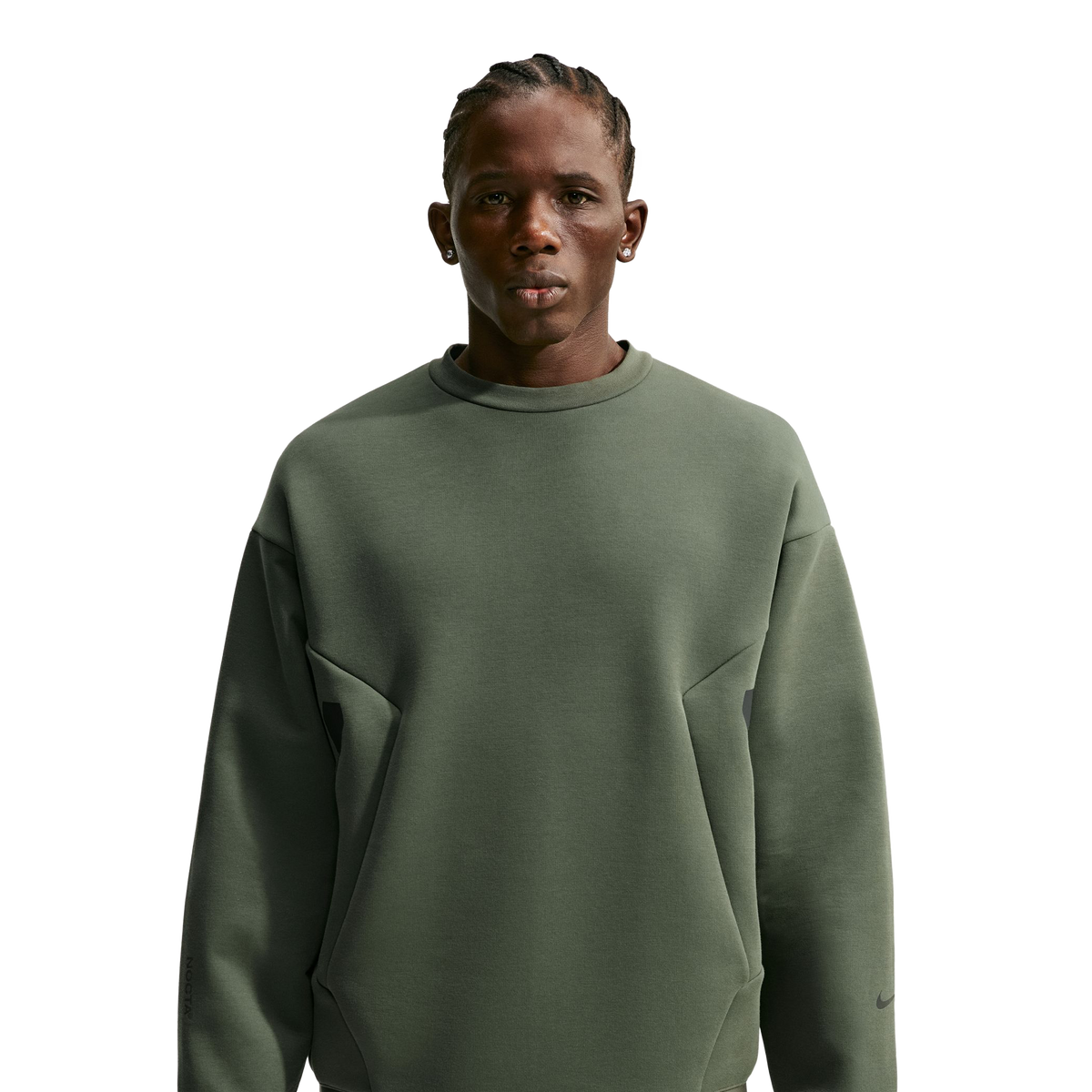 Nike NOCTA Trapezoid Cut Crew-Neck Sweatshirt Twilight Marsh/Refblk IO9014-385