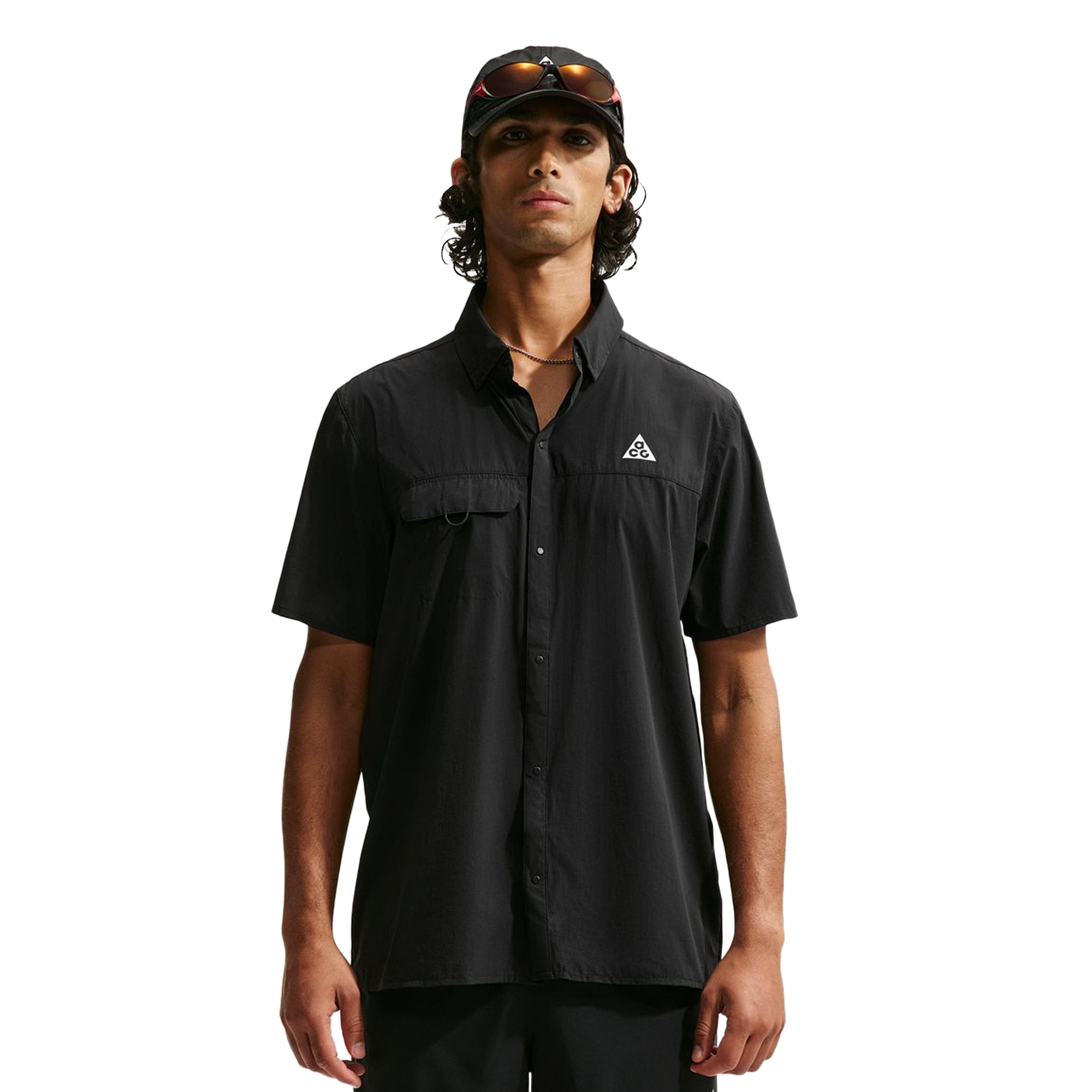 Nike ACG "Aireez" Button-Up Shirt Black/Summit White IQ4918-010