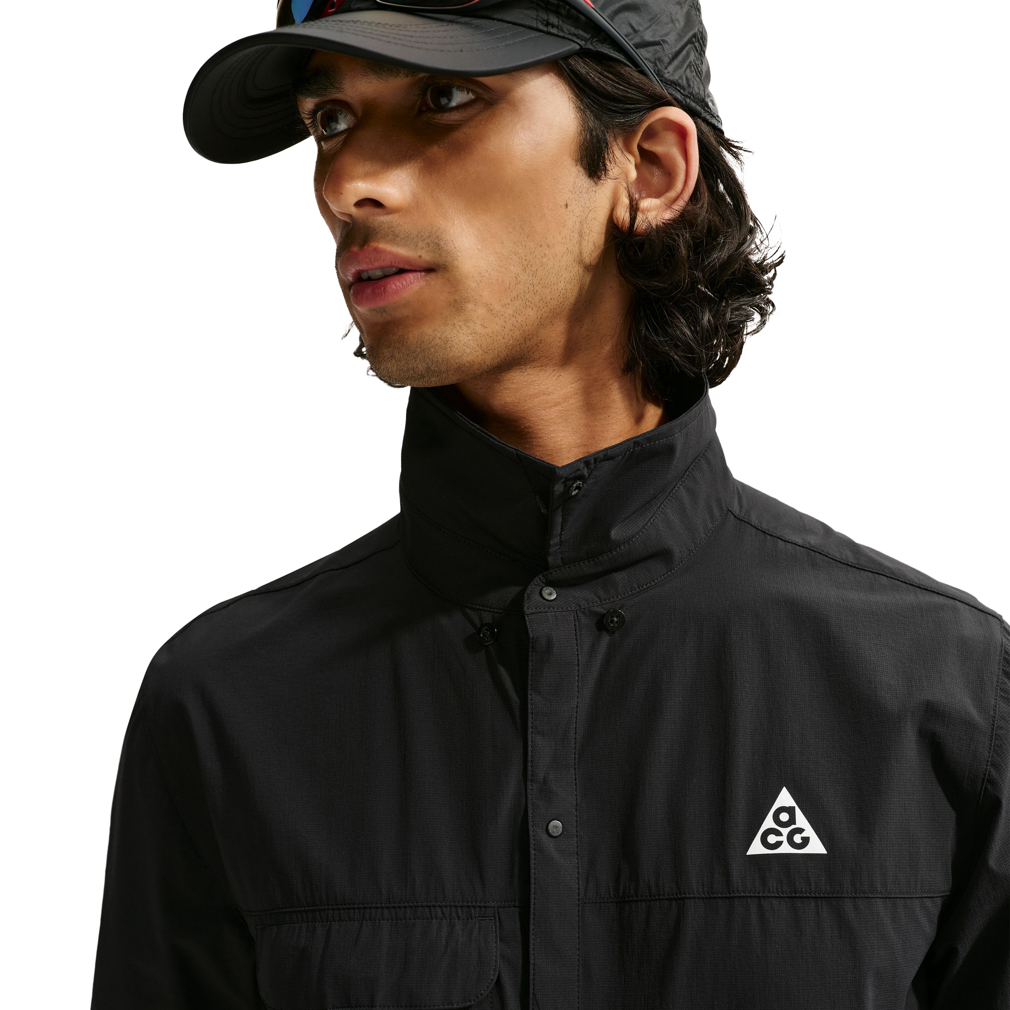 Nike ACG "Aireez" Button-Up Shirt Black/Summit White IQ4918-010