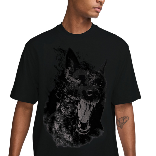 Nike Sportswear YMH Rose Wolf T-Shirt Black IQ5871-010