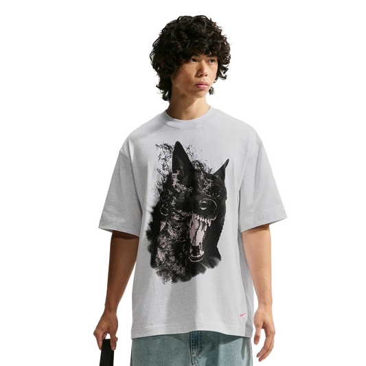 Nike Sportswear YMH Rose Wolf T-Shirt Birch Heather IQ5871-051
