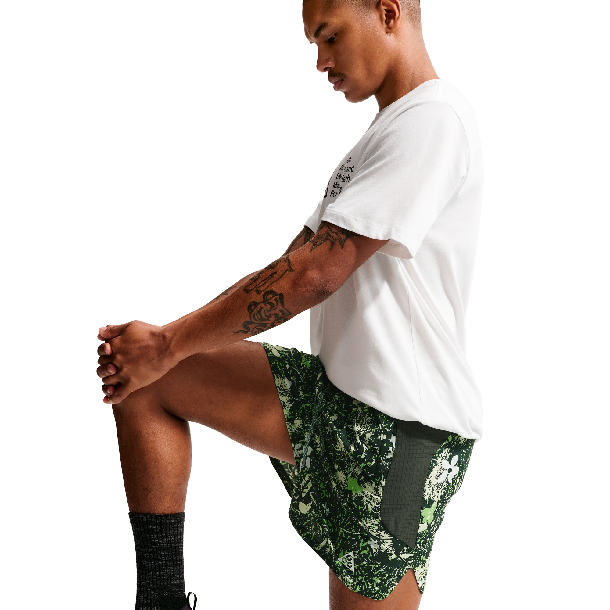 Nike ACG "Second Sunrise" Dri-FIT 6" Shorts Mean Green/Black Spruce IQ7686-307