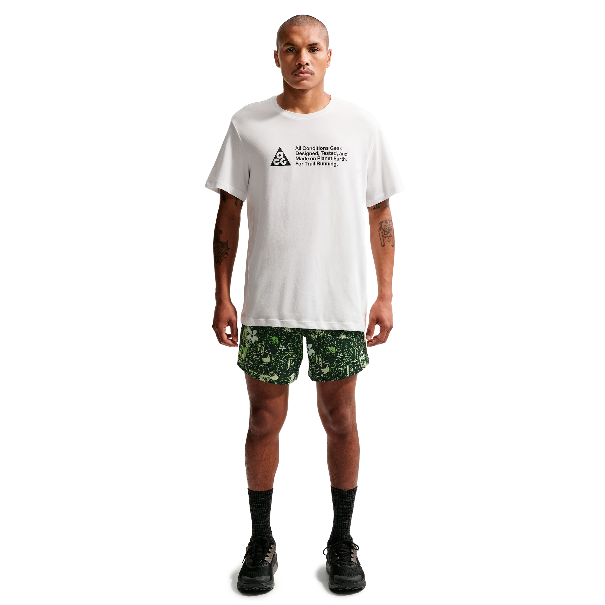 Nike ACG "Second Sunrise" Dri-FIT 6" Shorts Mean Green/Black Spruce IQ7686-307