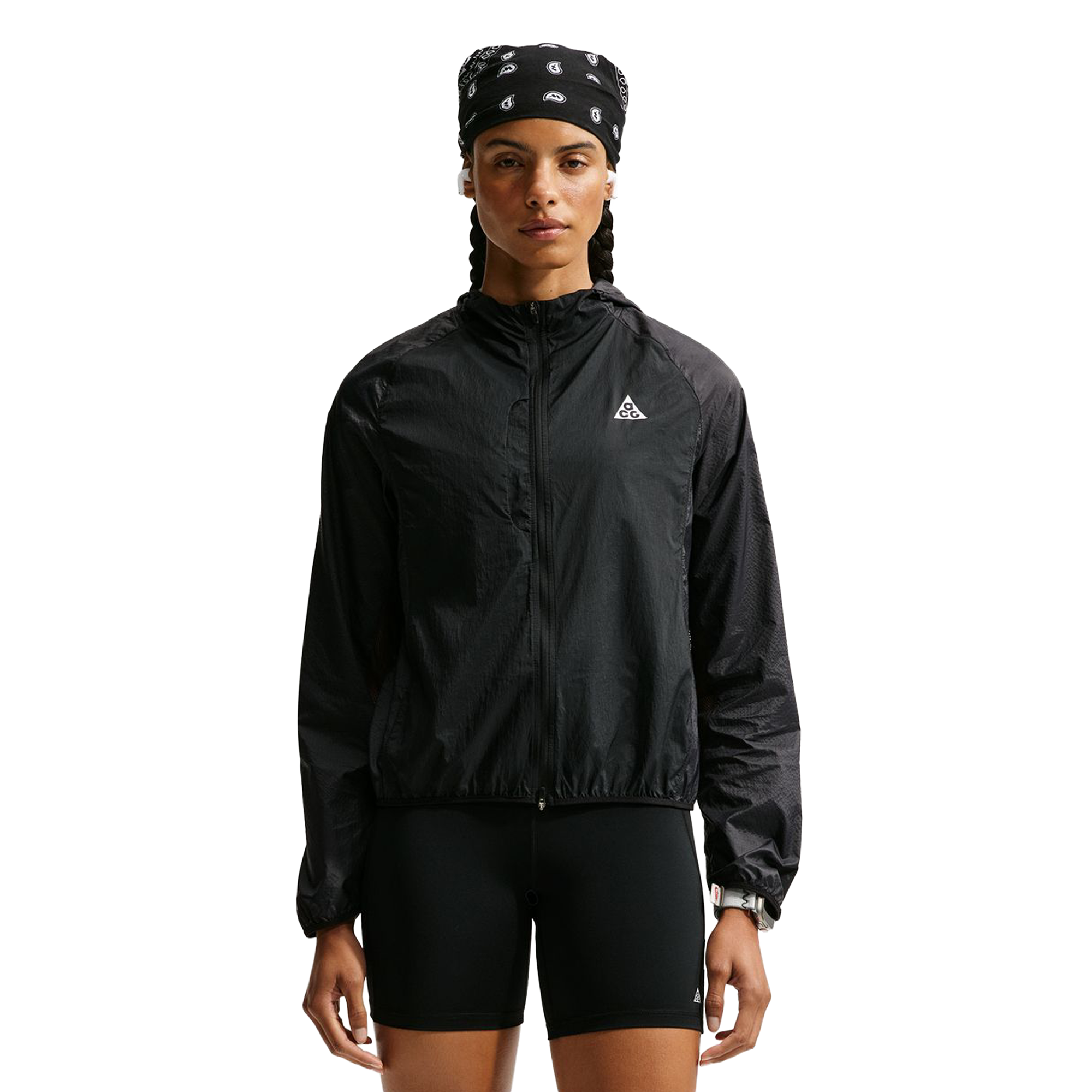 Nike ACG Women's "Aireez" UV Protection Jacket Black/Black/Summit White IQ8123-010