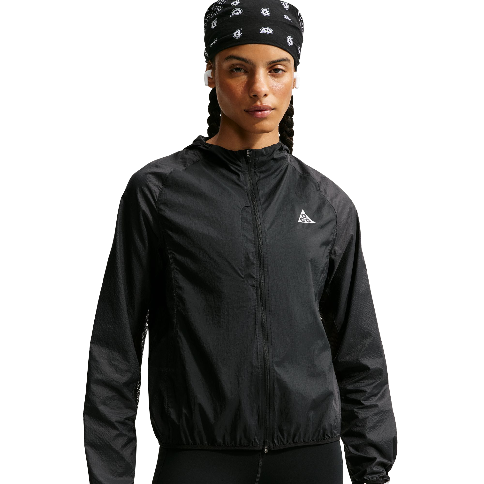 Nike ACG Women's "Aireez" UV Protection Jacket Black/Black/Summit White IQ8123-010