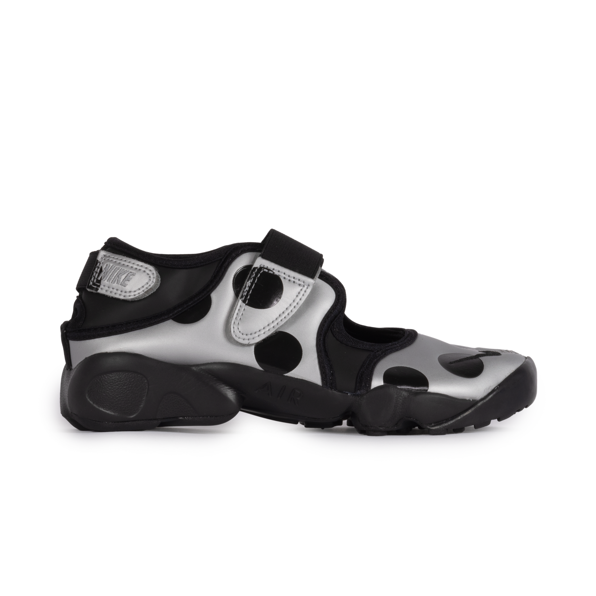Nike Women's Air Rift Dot Black/Black/Metallic Silver IR1226-001