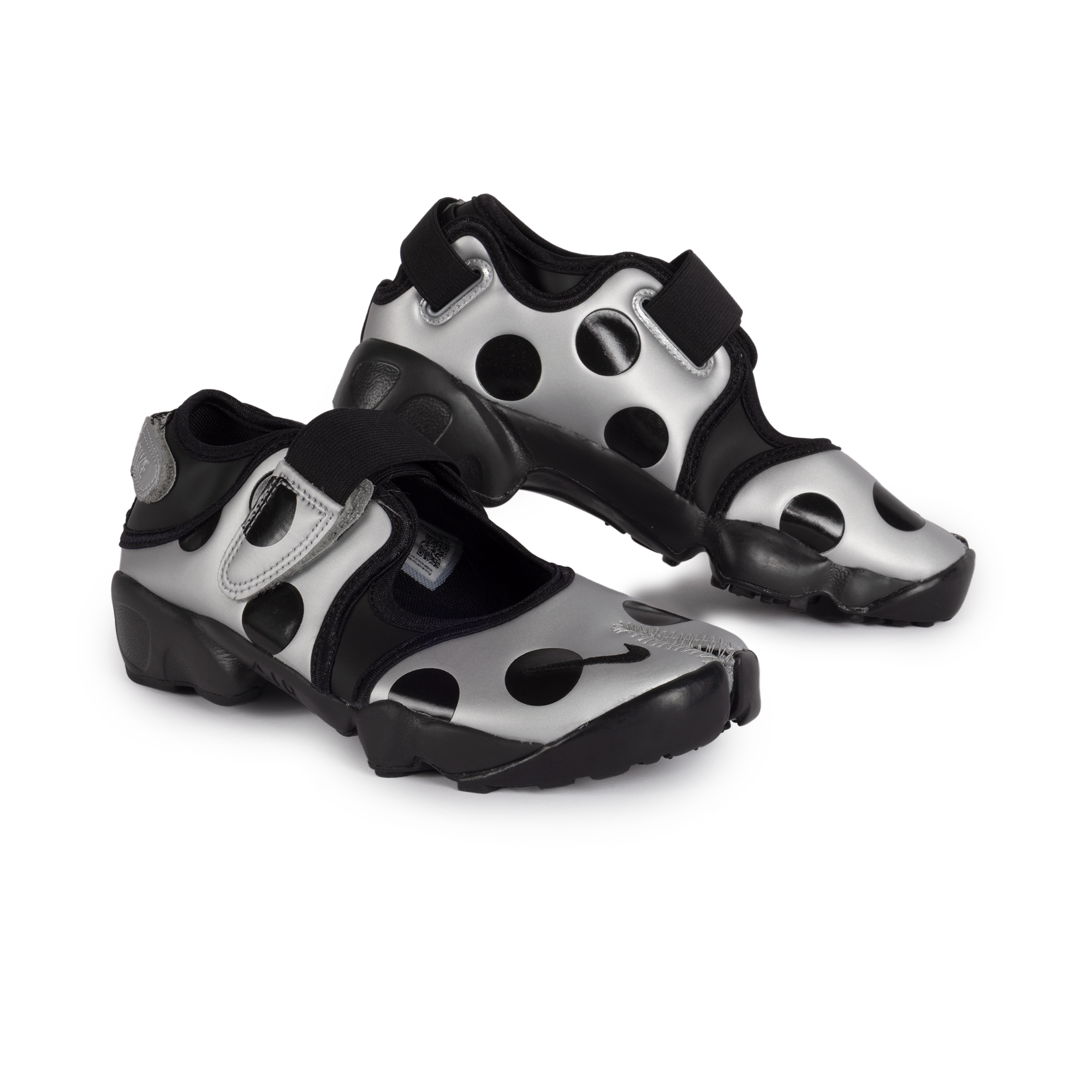 Nike Women's Air Rift Dot Black/Black/Metallic Silver IR1226-001