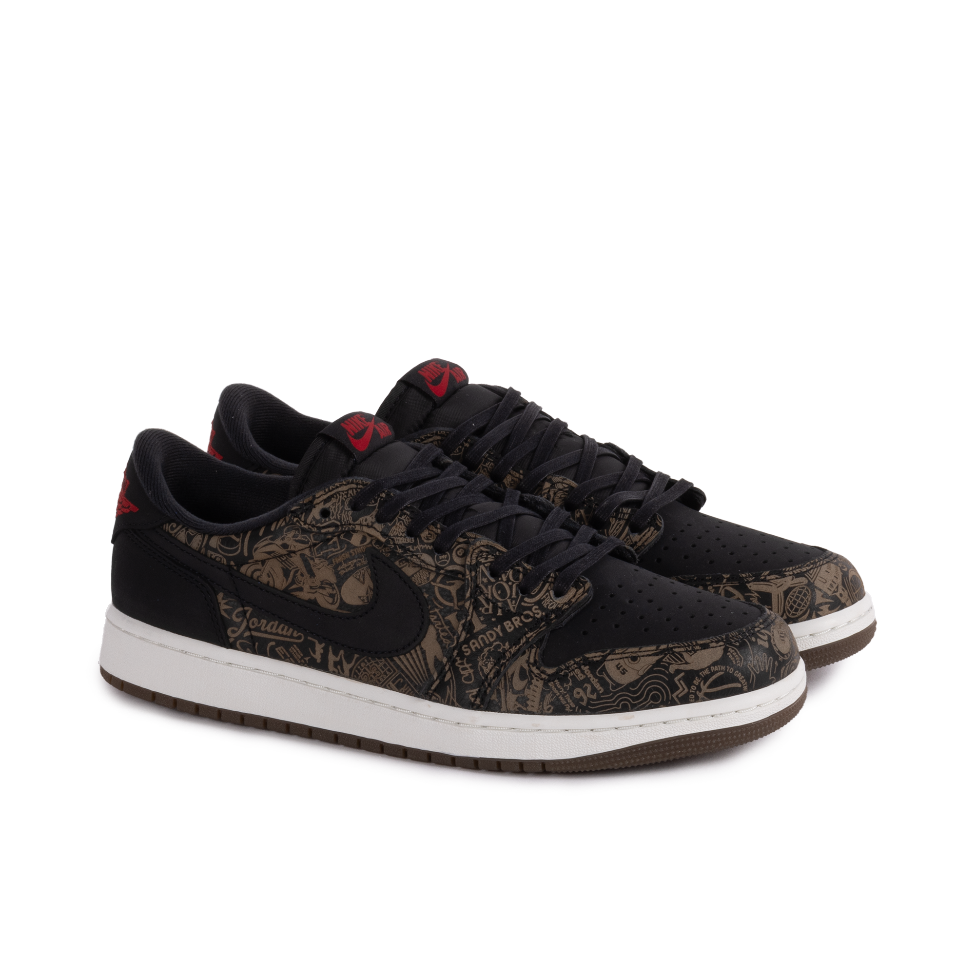 Nike Air Jordan 1 Low OG "Laser" Black/Varsity Red/Summit White IV6750-001