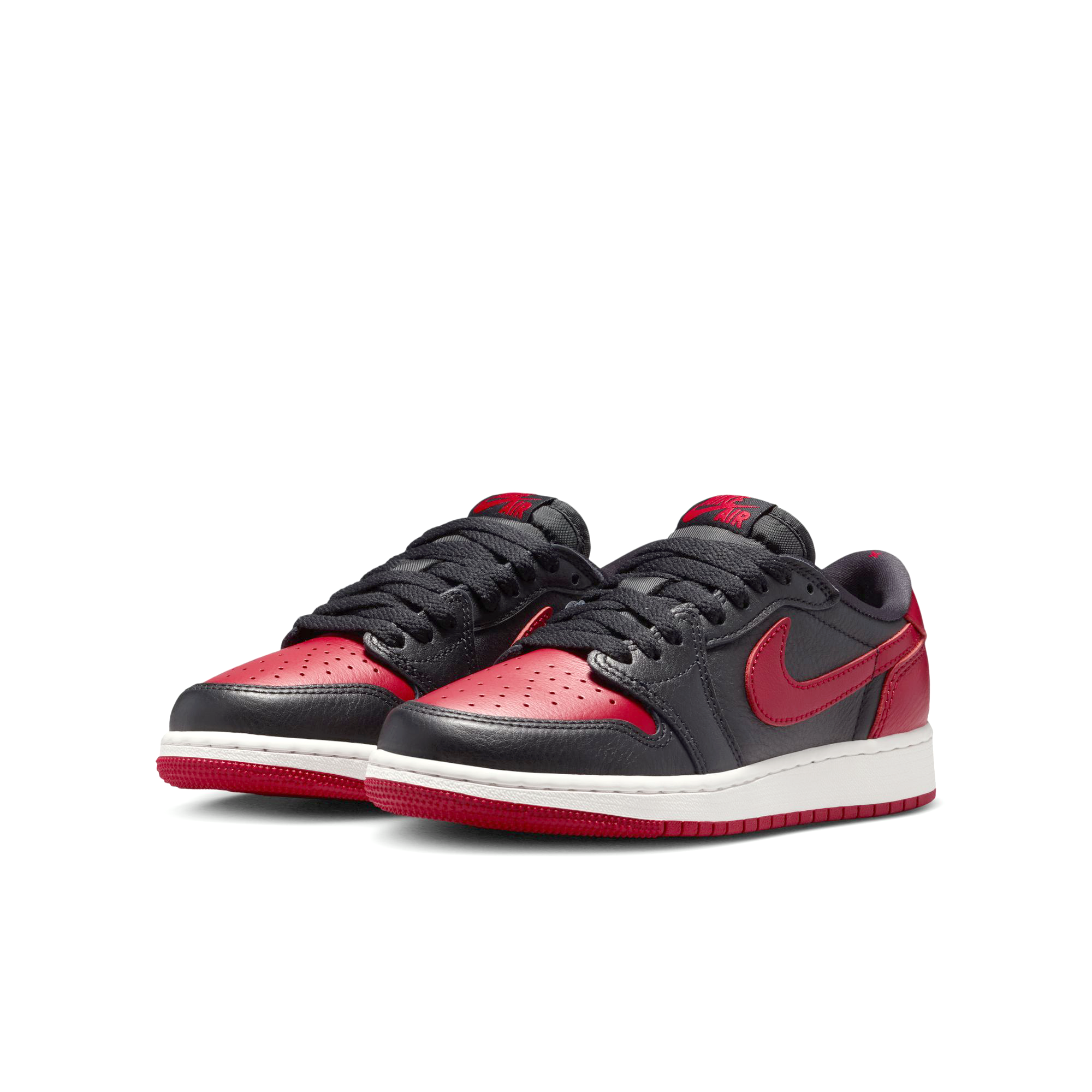 Nike Air Jordan 1 Retro Low OG (GS) "Banned" Black/Varsity Red/Sum White IW6277-001