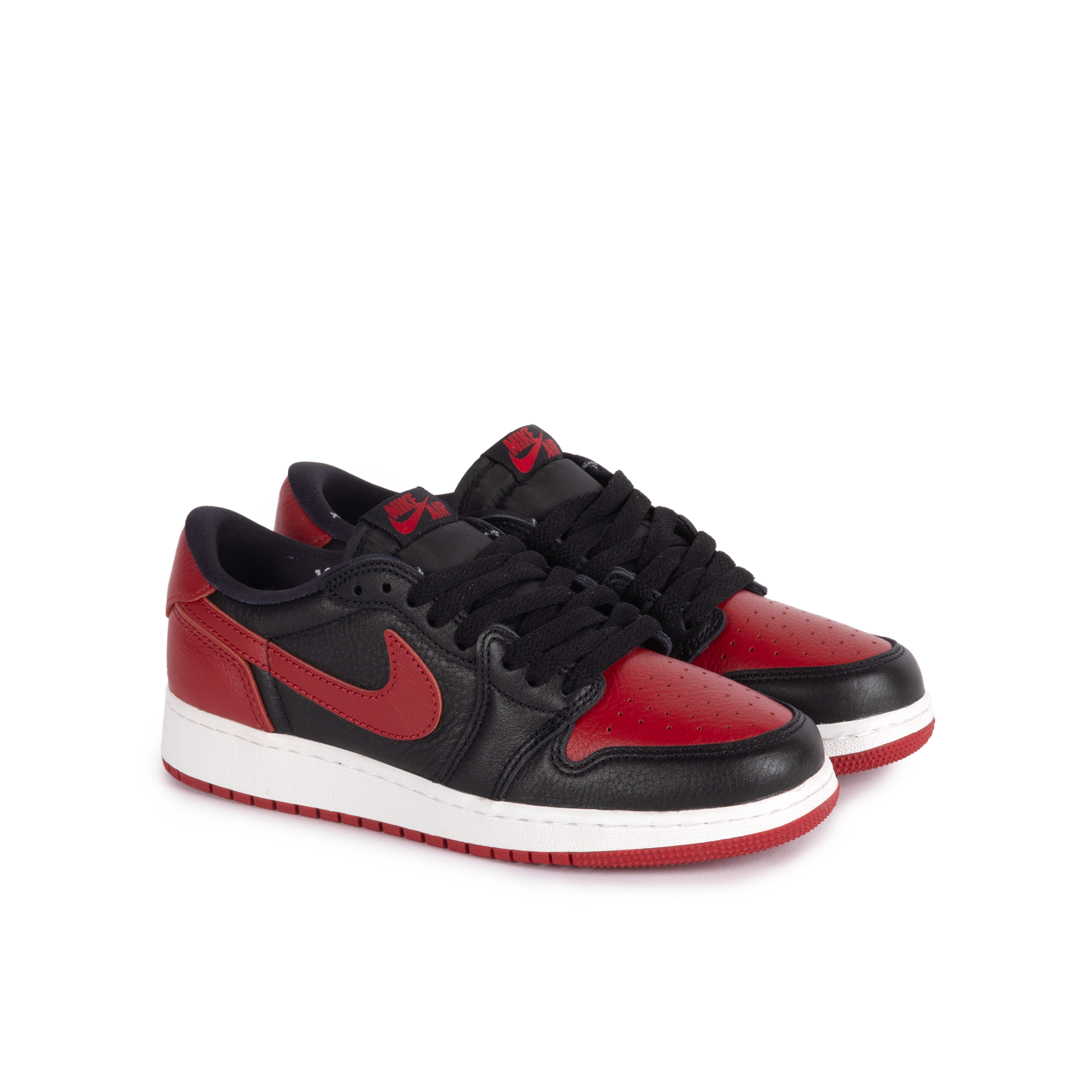 Nike Air Jordan 1 Retro Low OG (GS) "Banned" Black/Varsity Red/Sum White IW6277-001