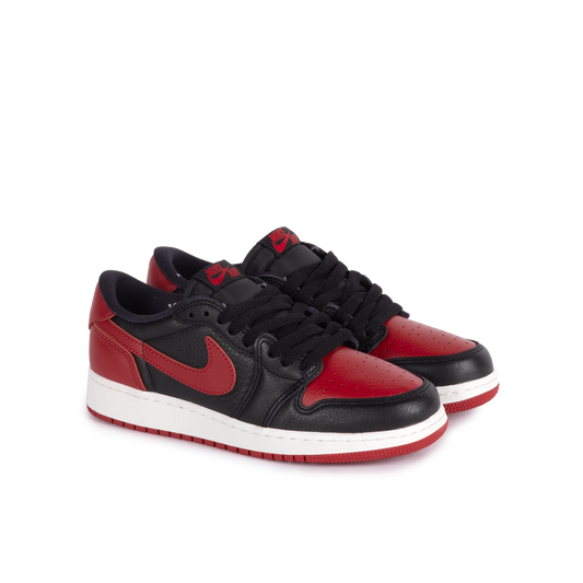 Nike Air Jordan 1 Retro Low OG (GS) "Banned" Black/Varsity Red/Sum White IW6277-001