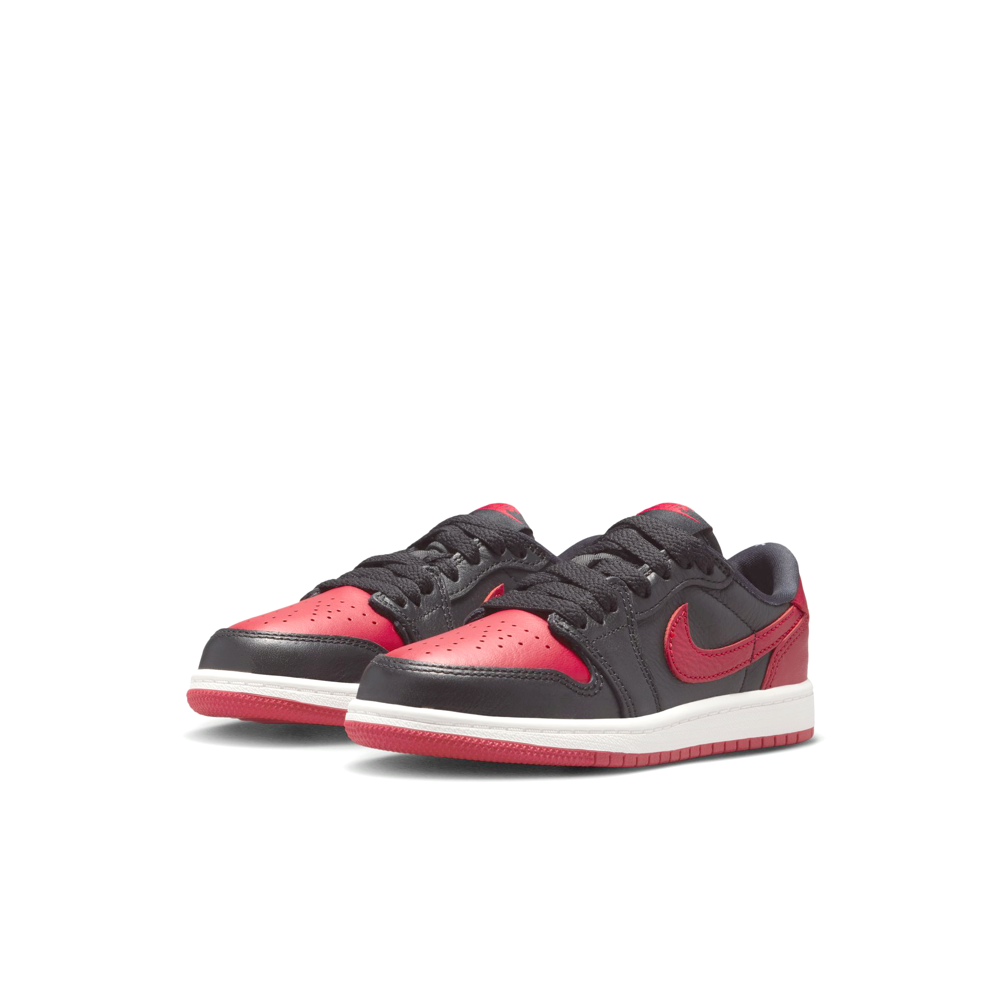 Nike Jordan 1 Retro Low OG (PS) "Banned" Black/Varsity Red/Sum White IW6278-001