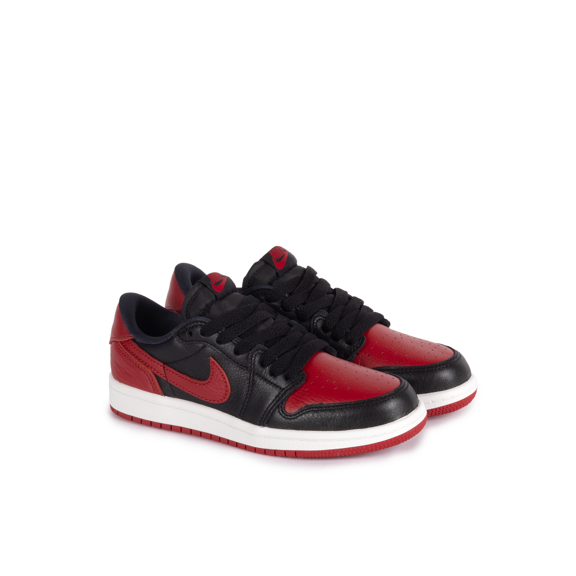 Nike Jordan 1 Retro Low OG (PS) "Banned" Black/Varsity Red/Sum White IW6278-001