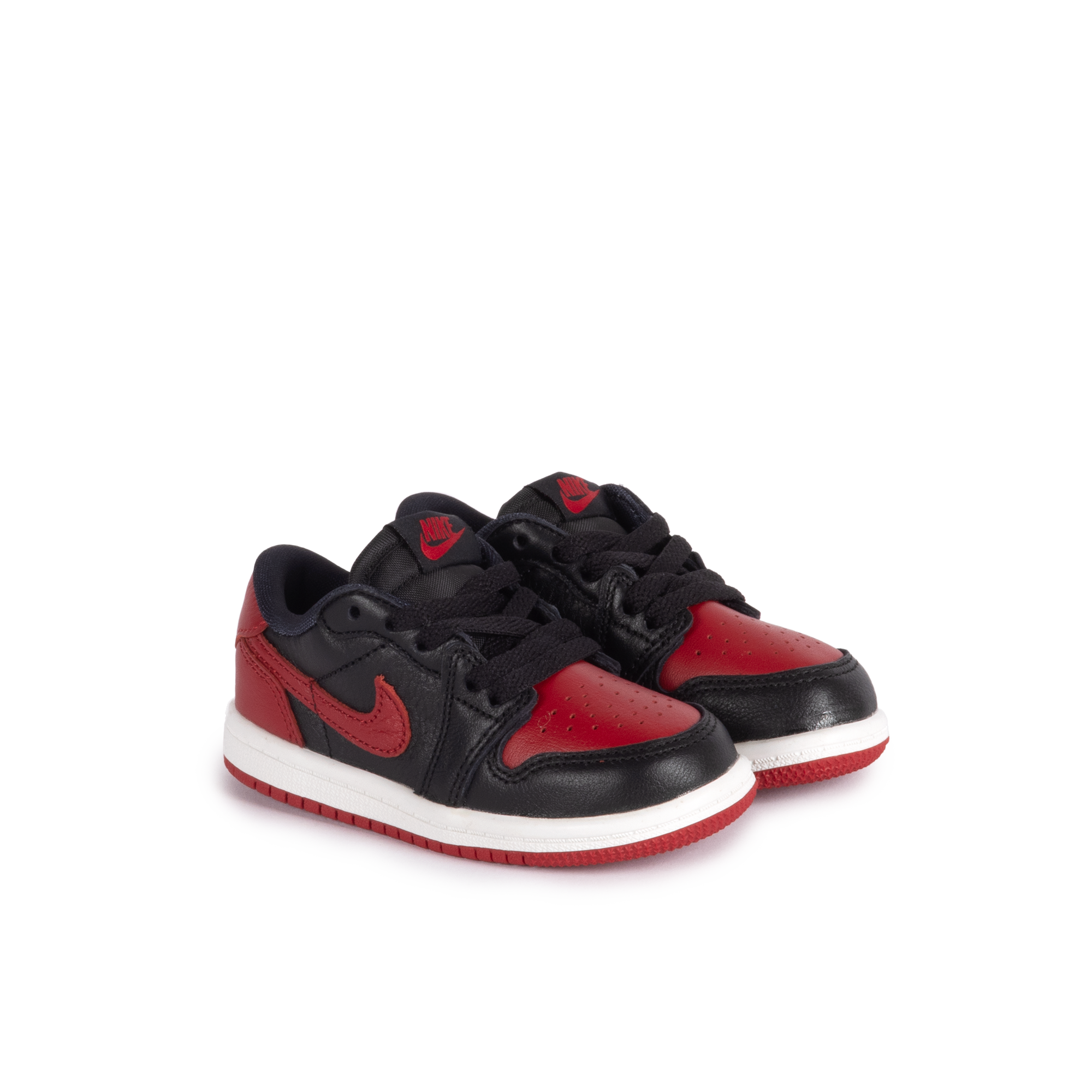 Nike Jordan 1 Retro Low OG (TD) "Banned" Black/Varsity Red/Sum White IW6279-001