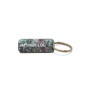 Mister Green I'm High Lol Keychain Abalone