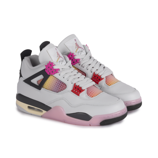 Nike Air Jordan 4 Retro "Comic" Neutral Grey/Fire Pink/Light Arctic Pink/Muslin JA1135-100