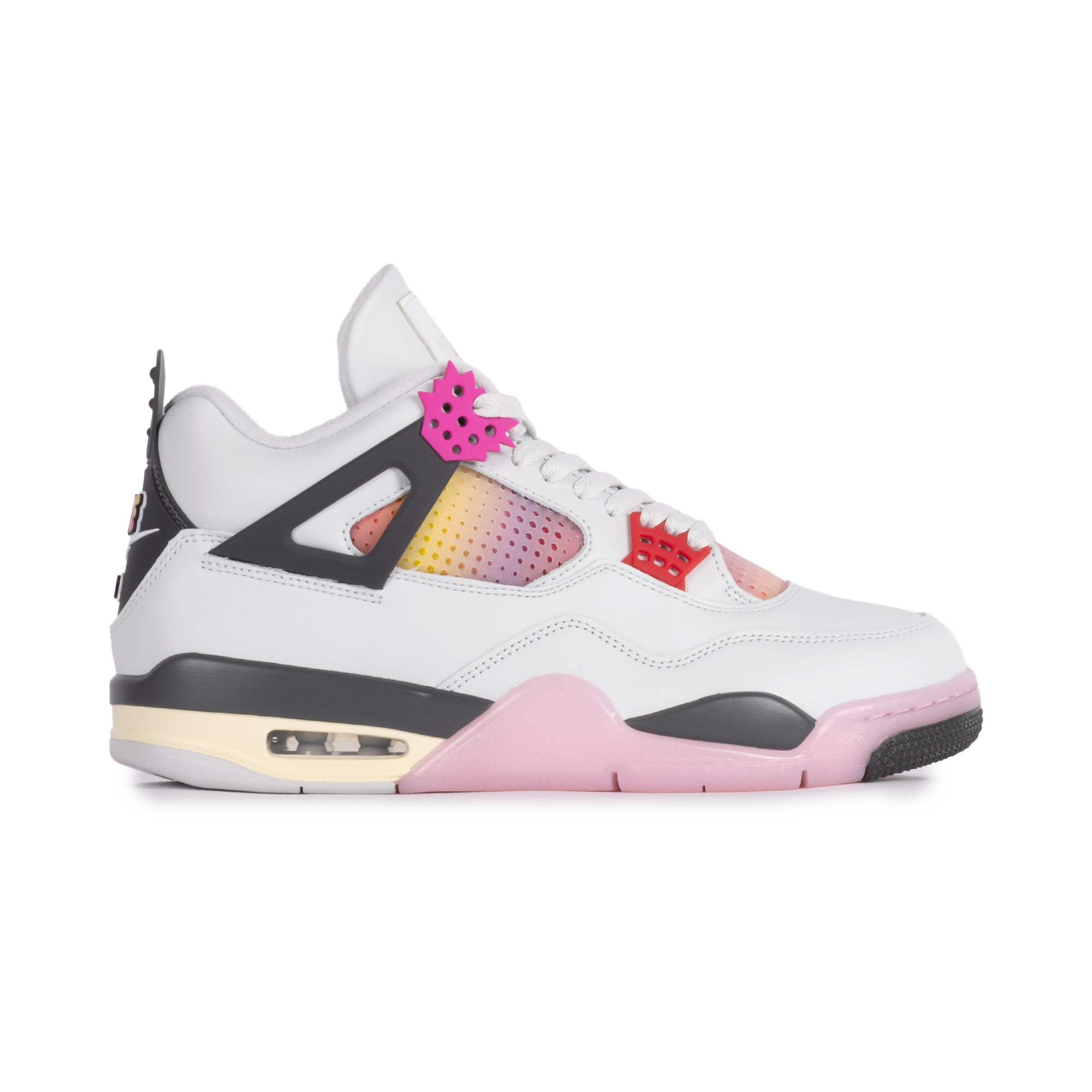 Nike Air Jordan 4 Retro "Comic" Neutral Grey/Fire Pink/Light Arctic Pink/Muslin JA1135-100