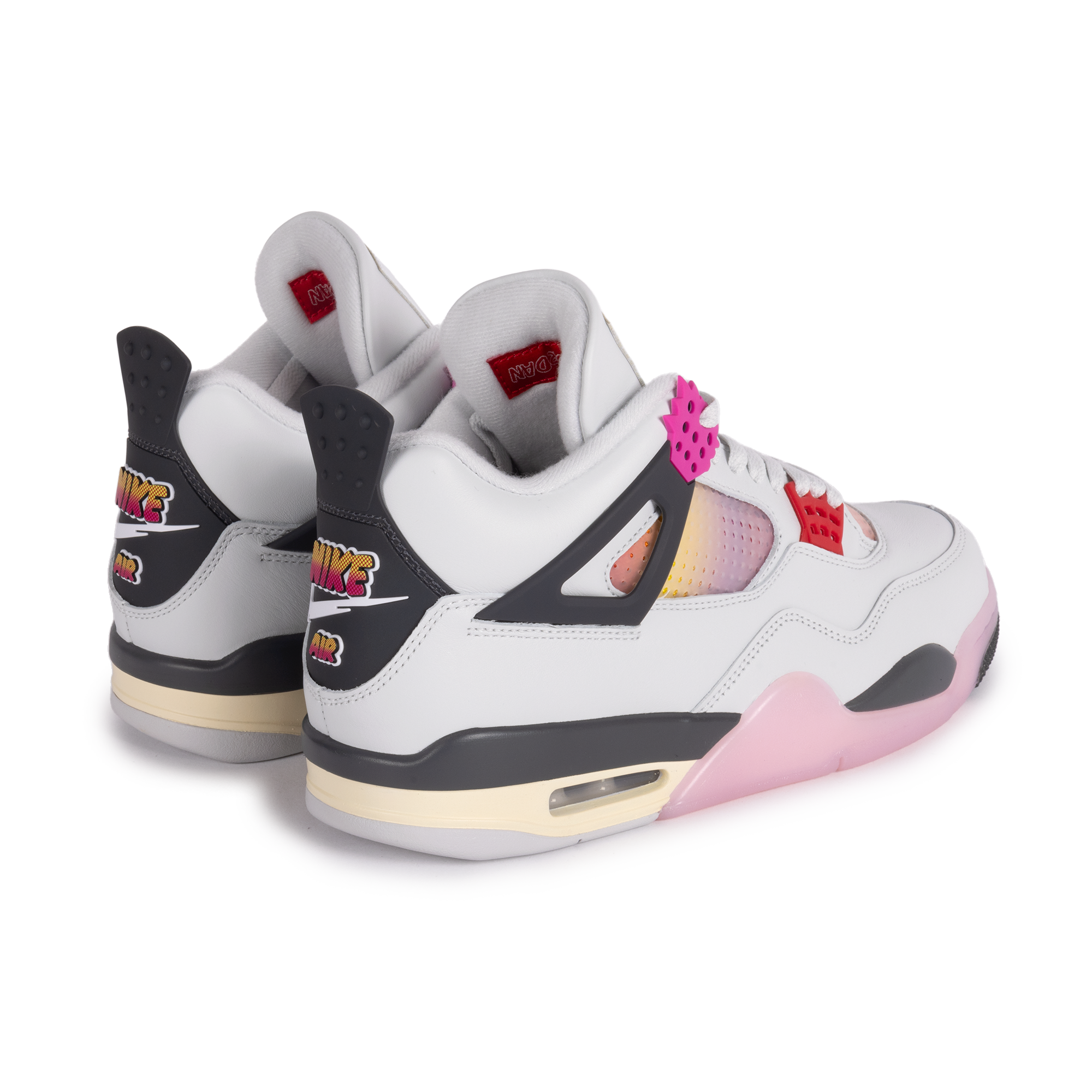 Nike Air Jordan 4 Retro "Comic" Neutral Grey/Fire Pink/Light Arctic Pink/Muslin JA1135-100