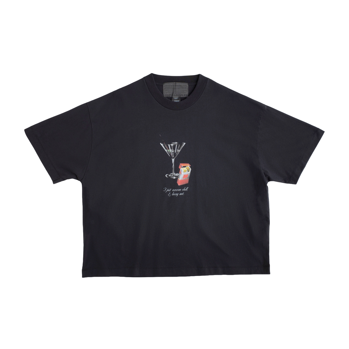 Jungles Jungles Double Happiness T-Shirt Black