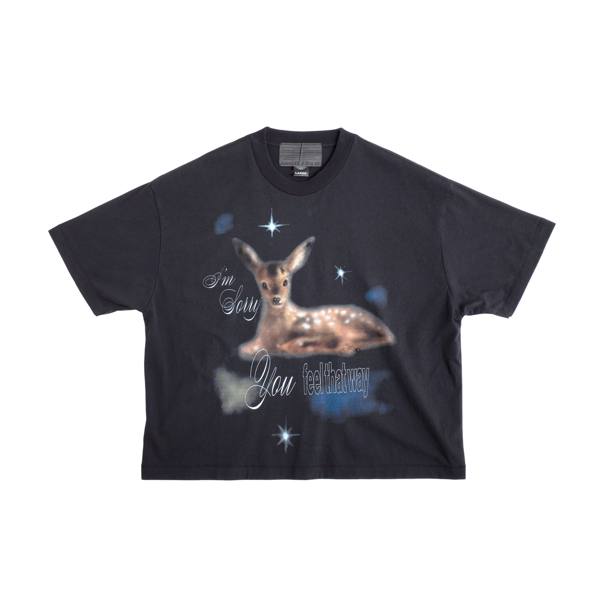 Jungles Jungles I'm Sorry T-Shirt Black