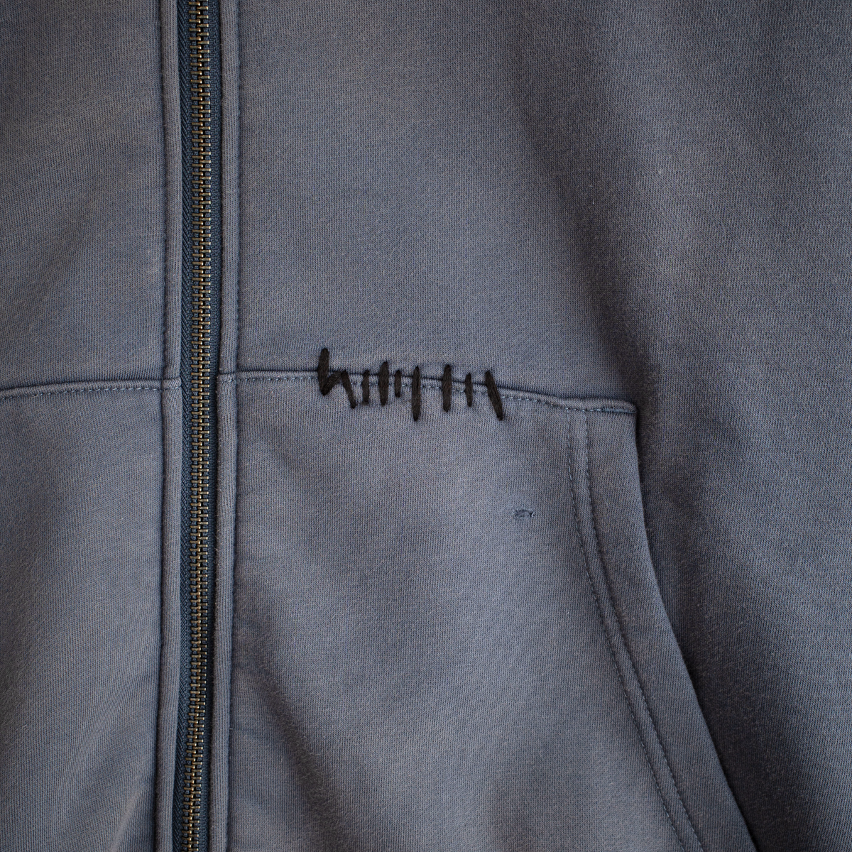 Jungles Jungles Repair Hoodie Grey