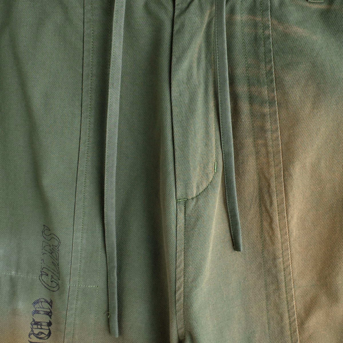 Jungles Jungles Sketches Balloon Pant Green