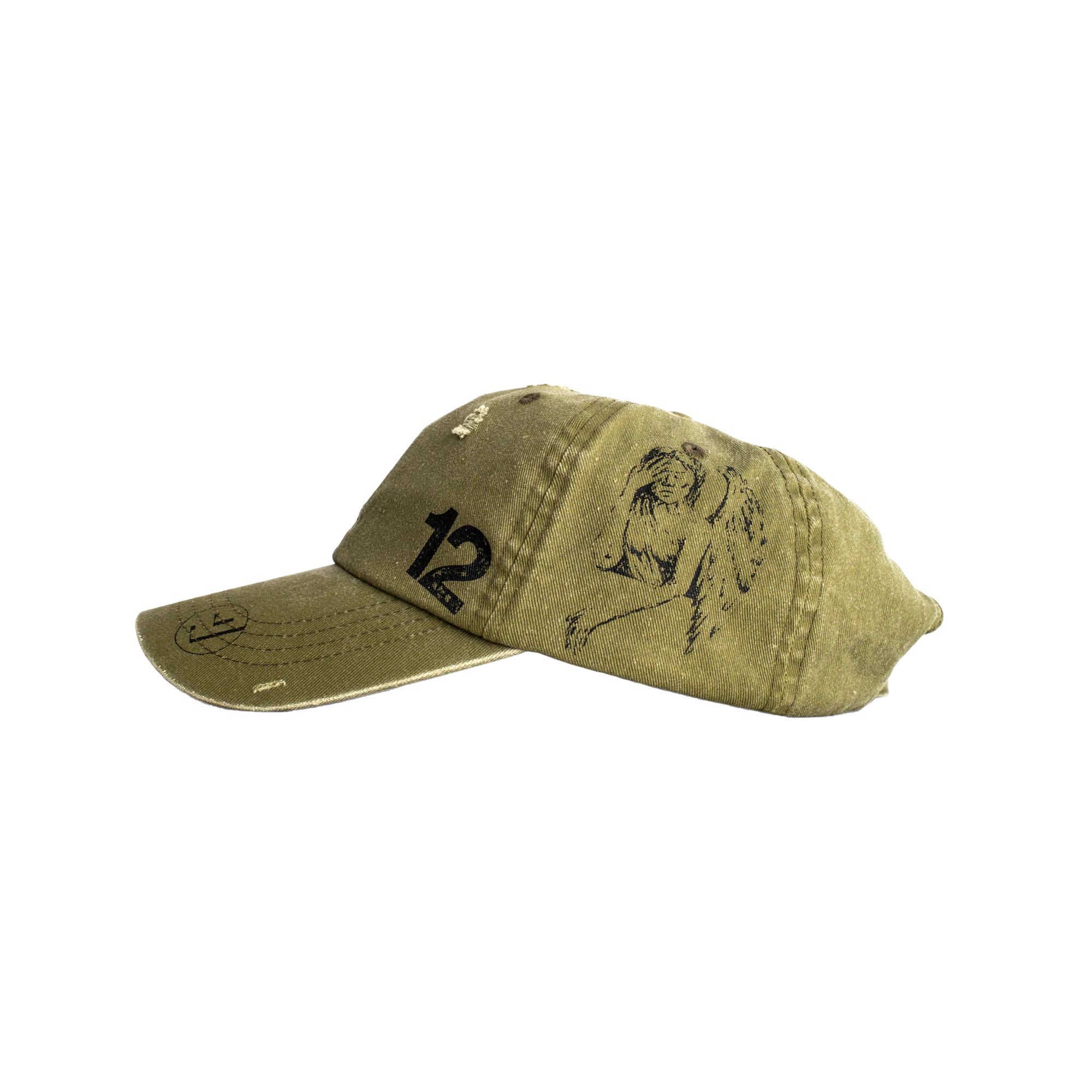 Jungles Jungles Sketches Cap Green