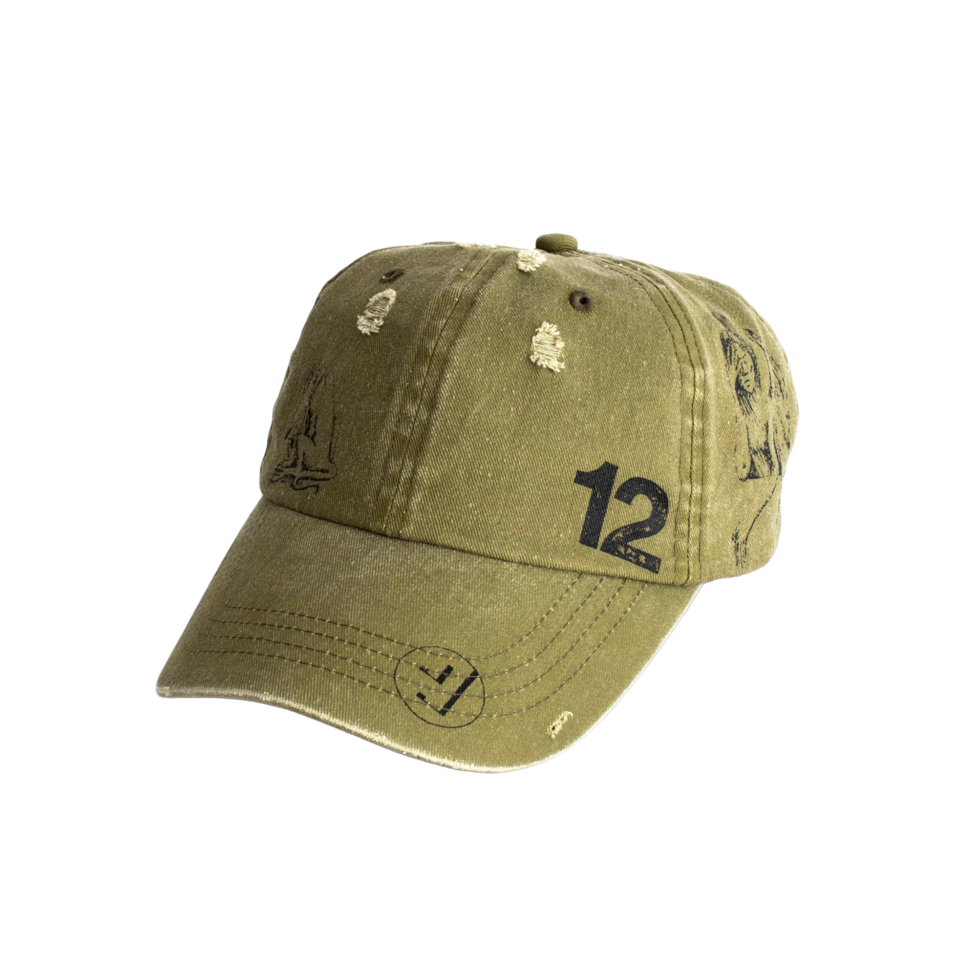 Jungles Jungles Sketches Cap Green