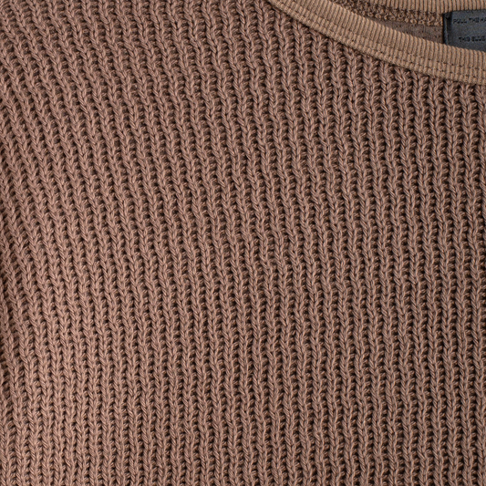 Jungles Jungles Wavy Knit Brown