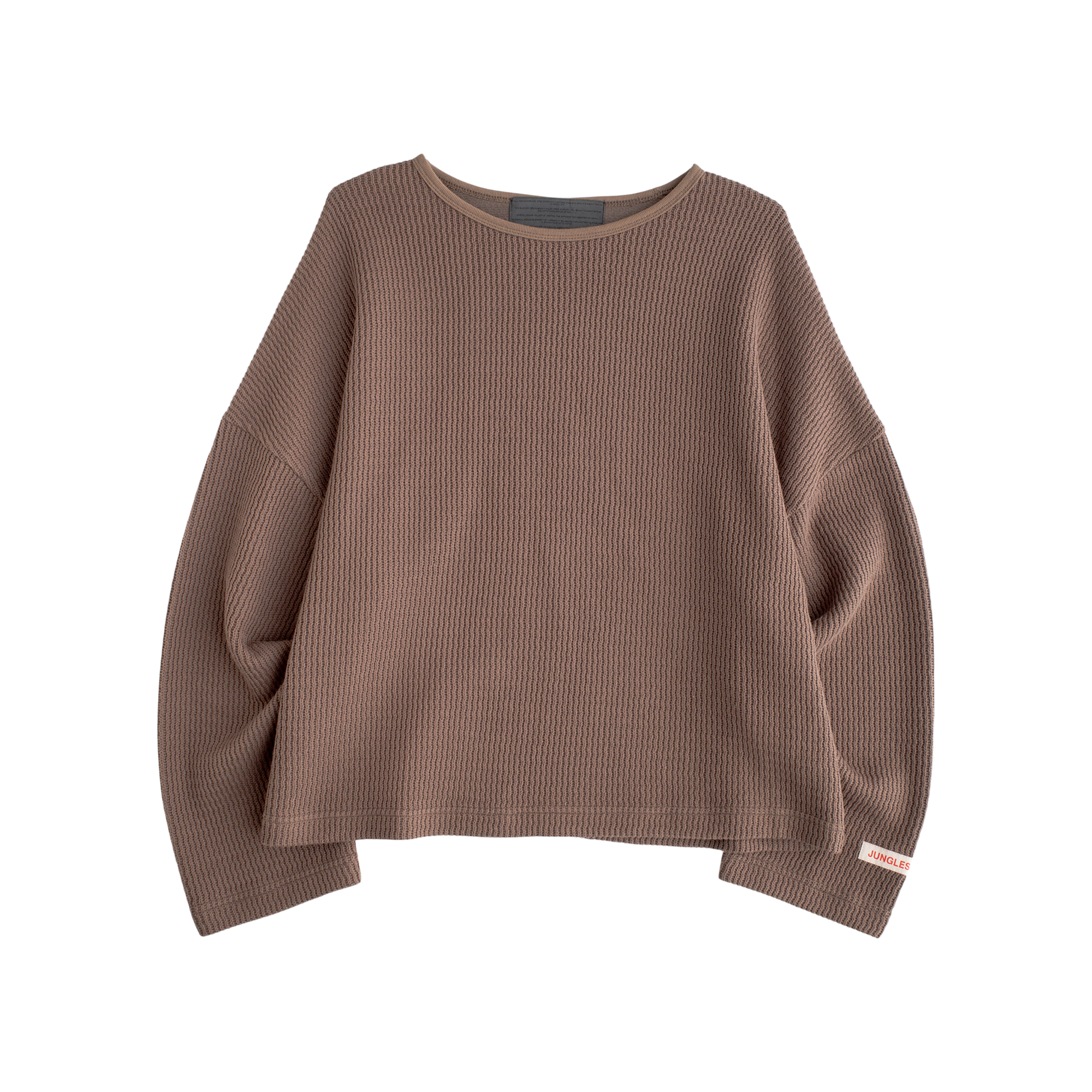 Jungles Jungles Wavy Knit Brown