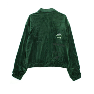 Jungles Jungles Velour Reversible Jacket Green JKT-VLR-GRN